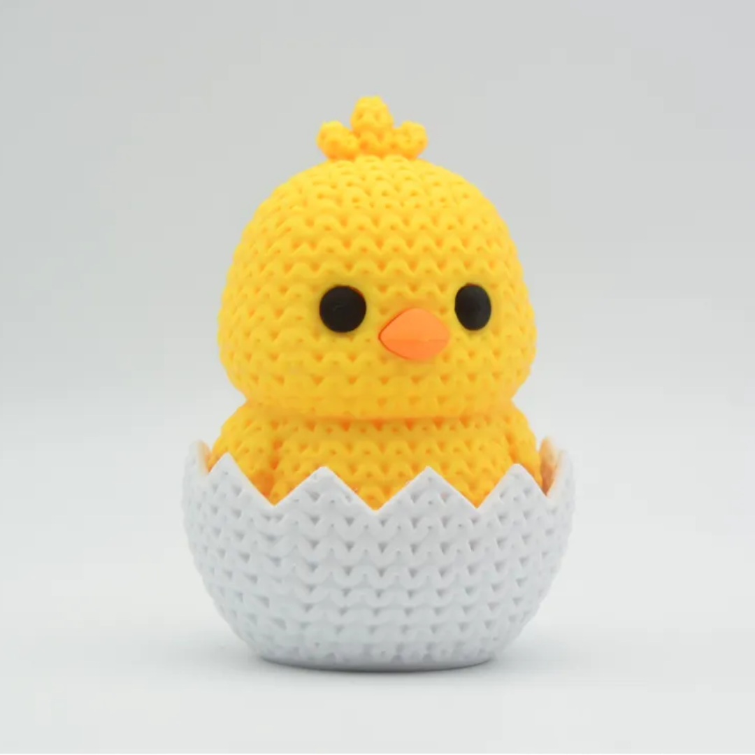Knitted Hatching Chick