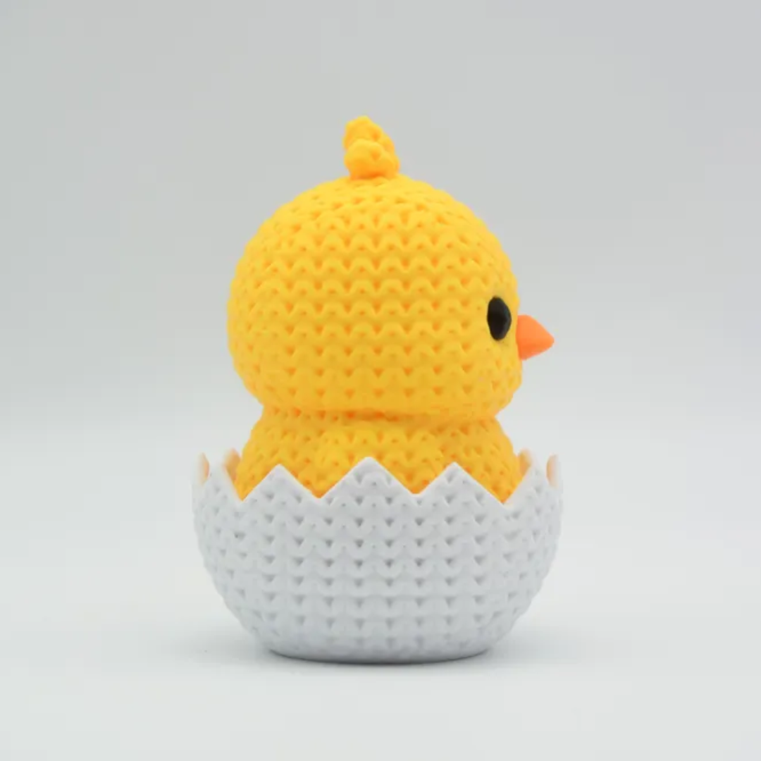 Knitted Hatching Chick