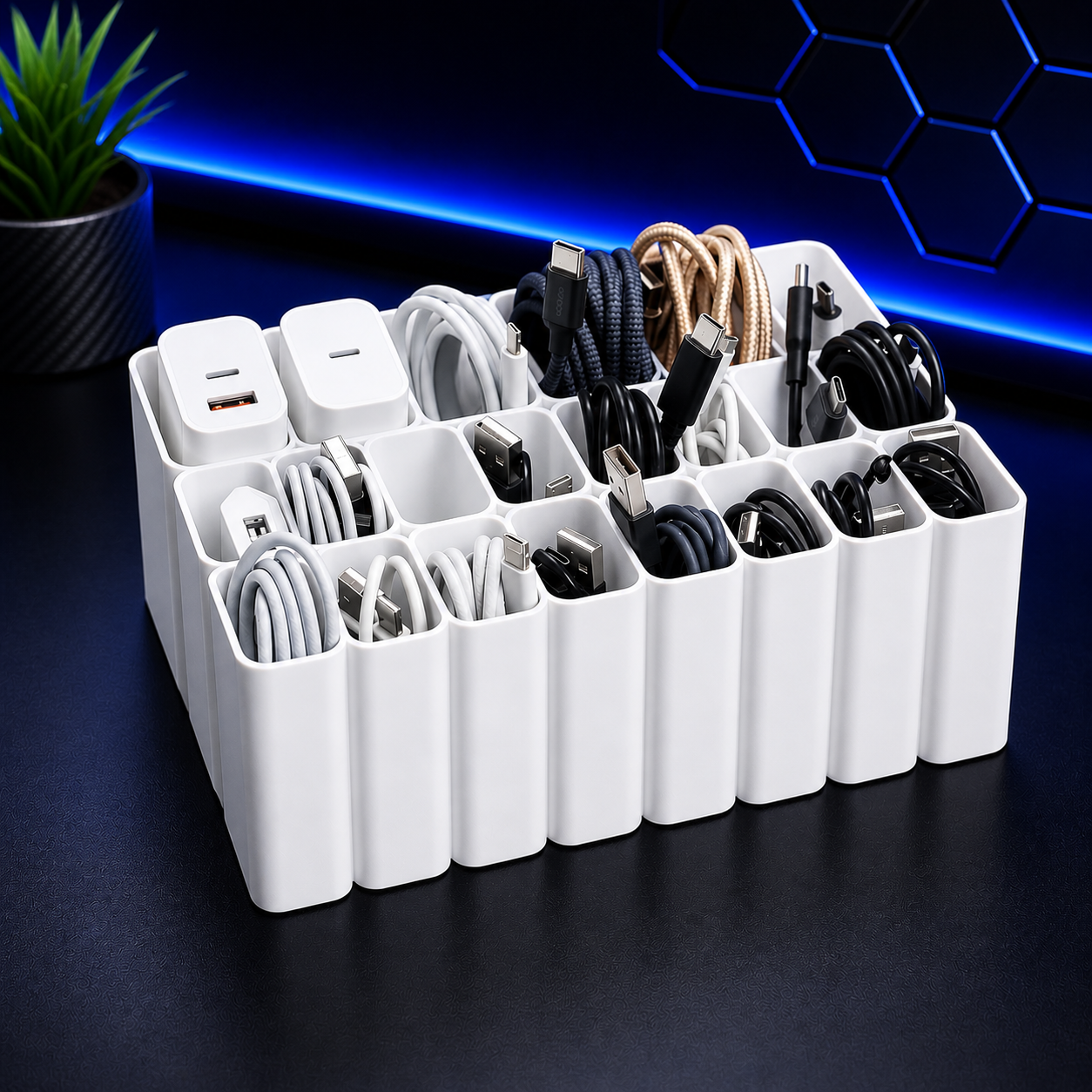 USB Cable Organiser