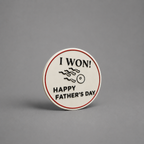 I Won Fathers Day Coaster