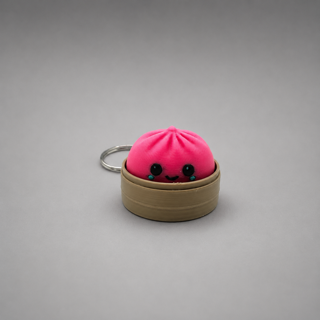 Baby Dumpling Clicker Keyring