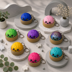Baby Dumpling Clicker Keyring