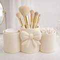 Bow Vanity Organiser – 3-Pot Desk Tidy