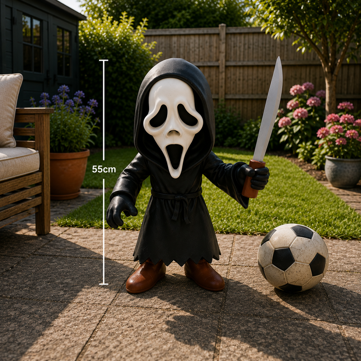 Ghostface – Collectable Horror Figure– Small, Medium & XXL