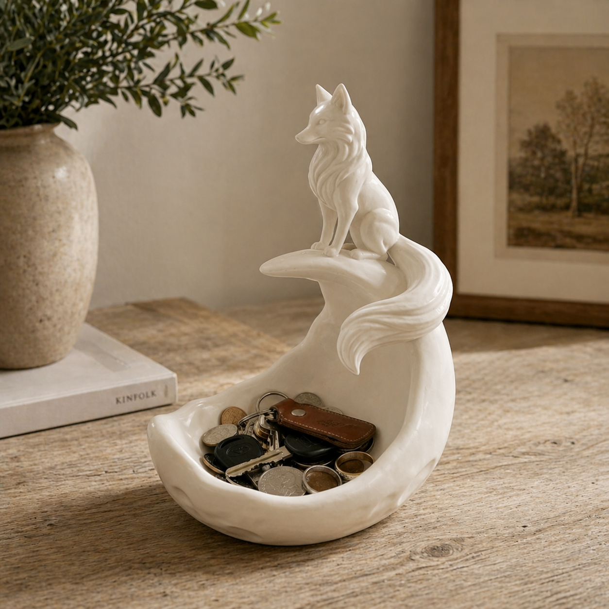 Fox Trinket & Catch-All Dish