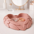 Heart Feather Jewellery Tray