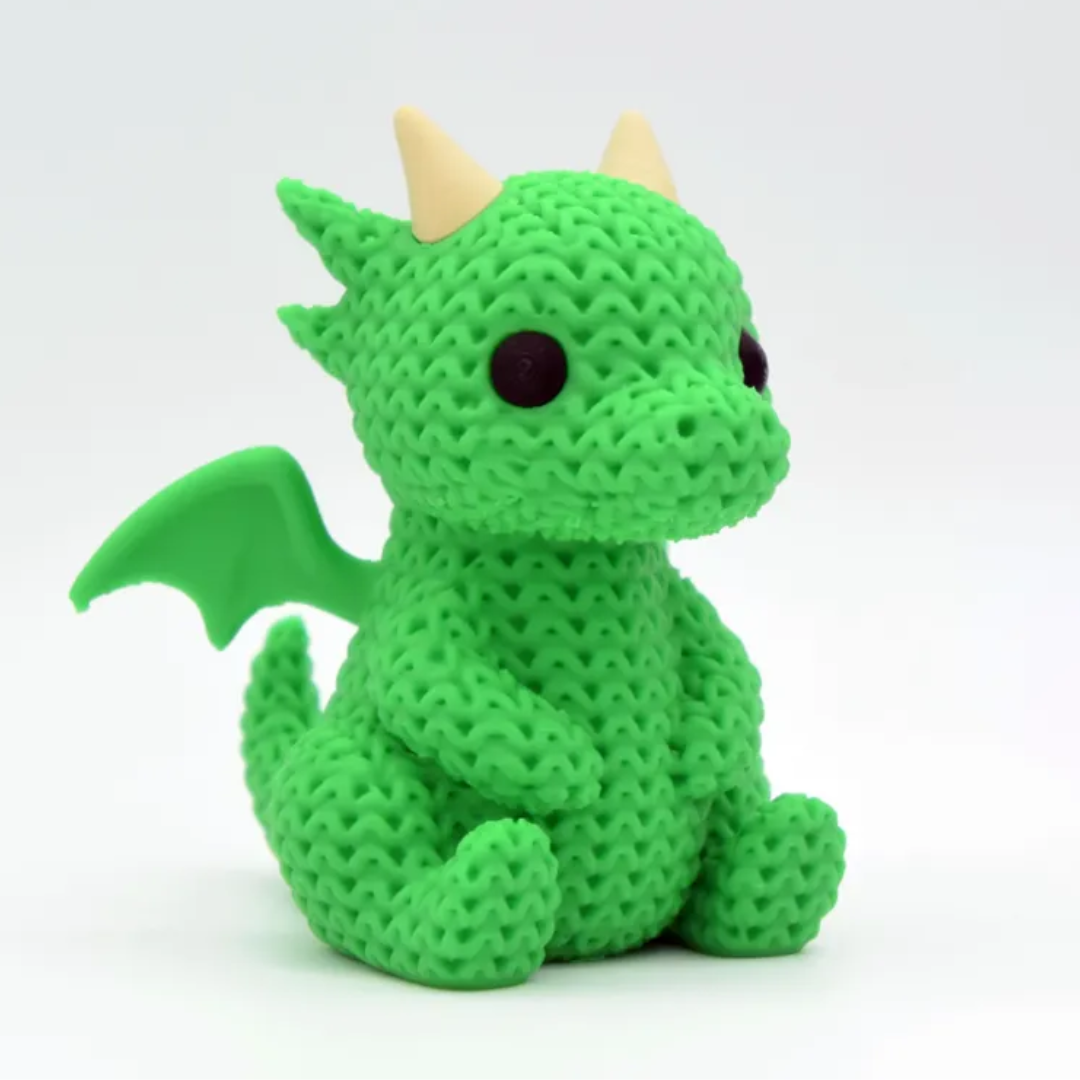 Knitted Baby Dragon