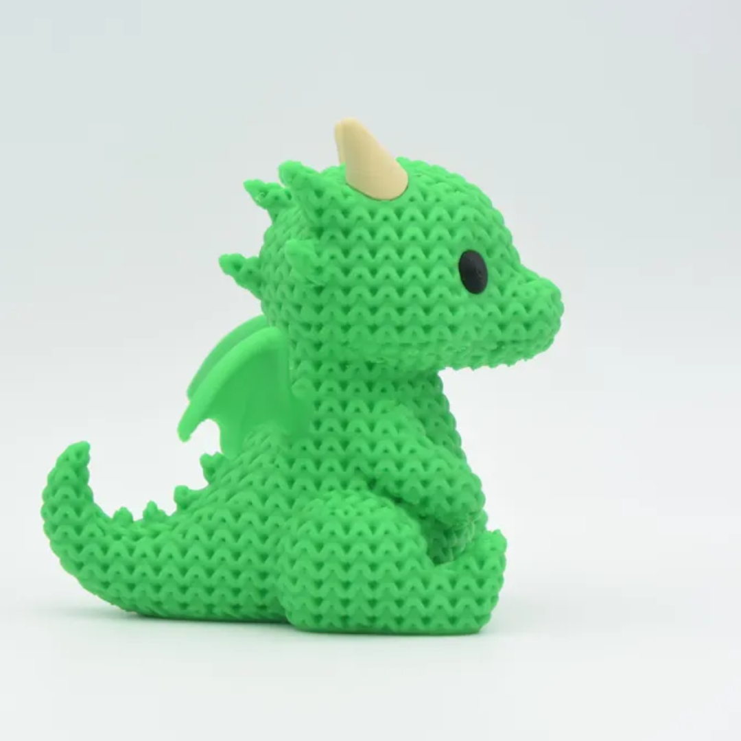 Knitted Baby Dragon