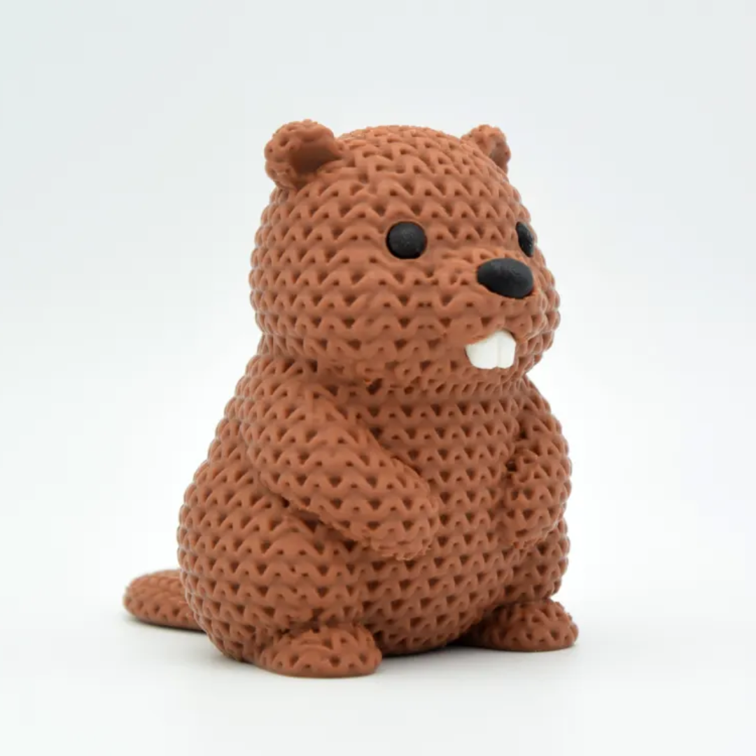 Knitted Beaver