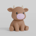 Knitted Cow