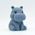Knitted Hippo