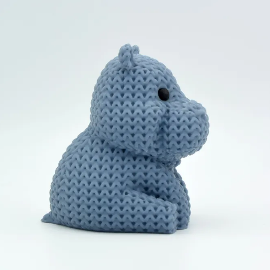 Knitted Hippo