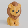 Knitted Lion