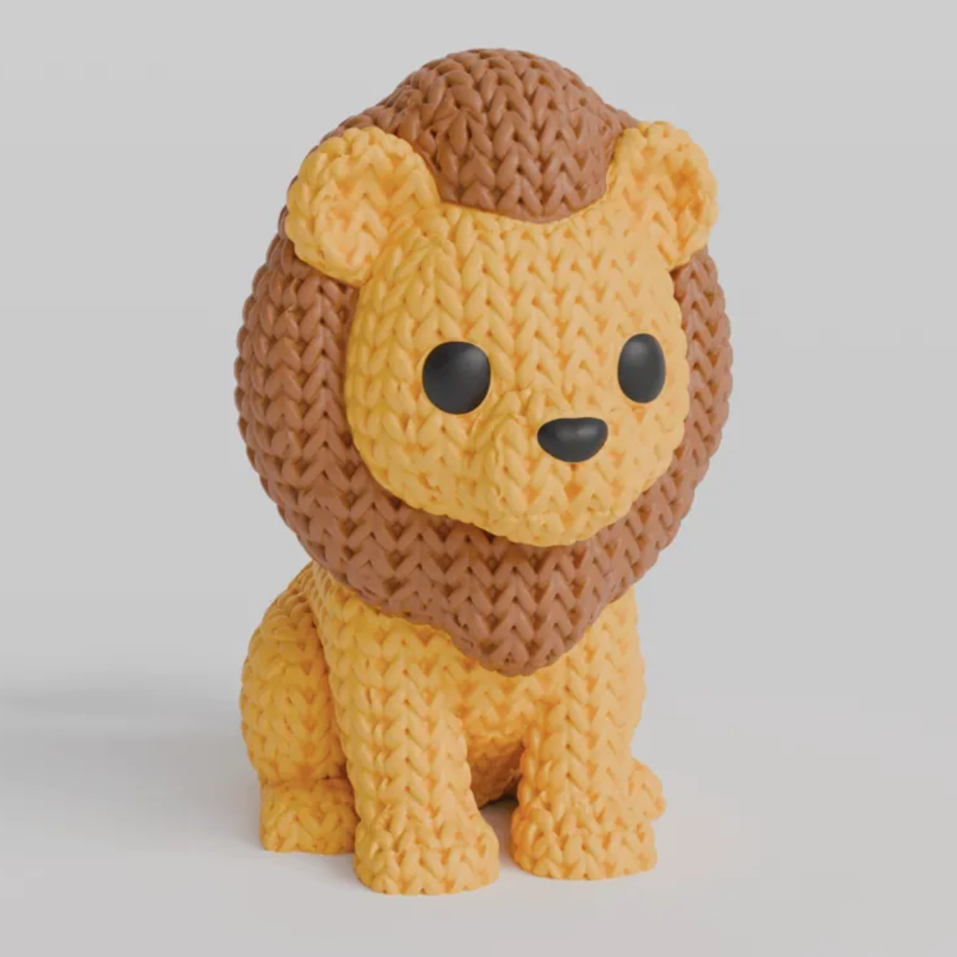 Knitted Lion