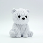 Knitted Polar Bear