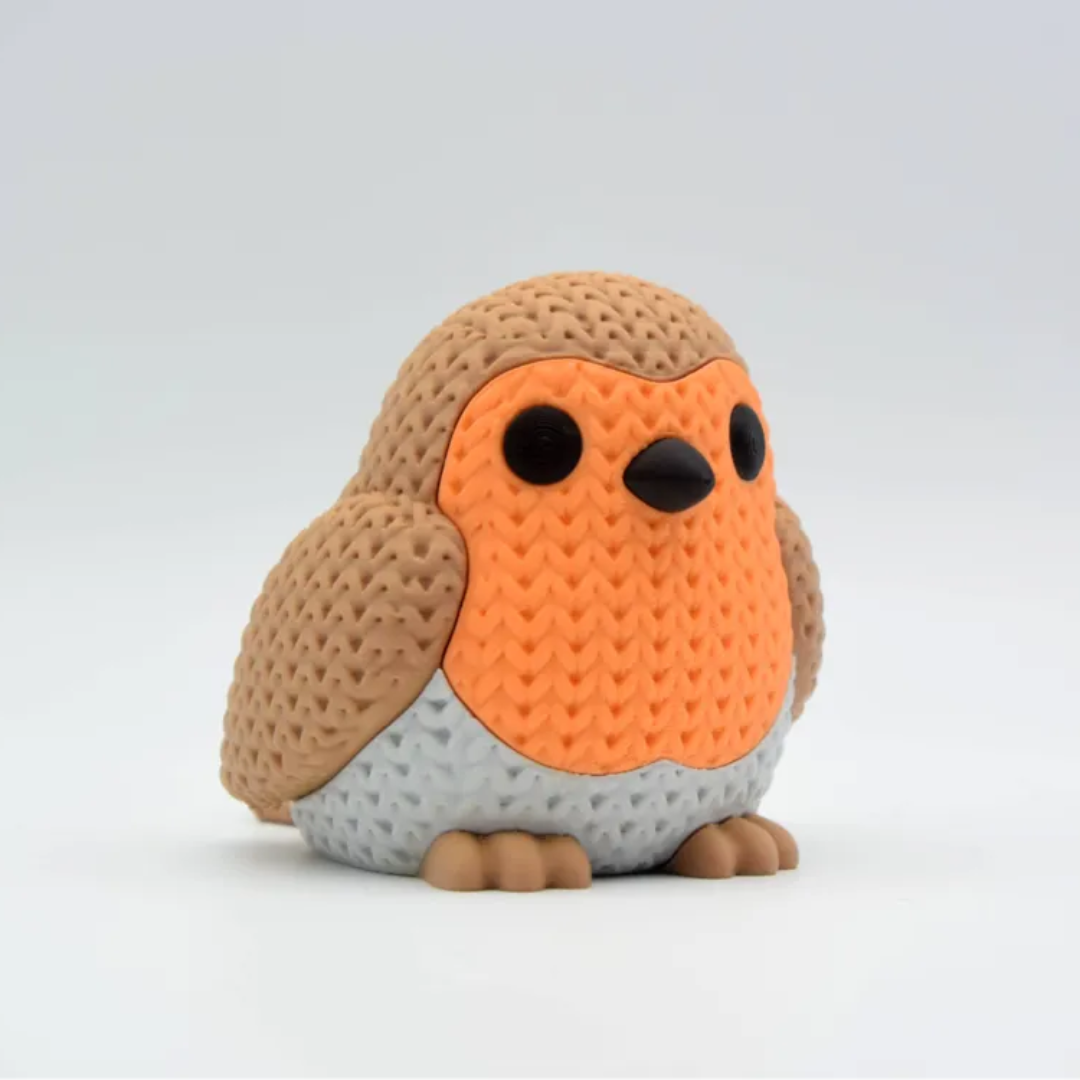 Knitted Robin