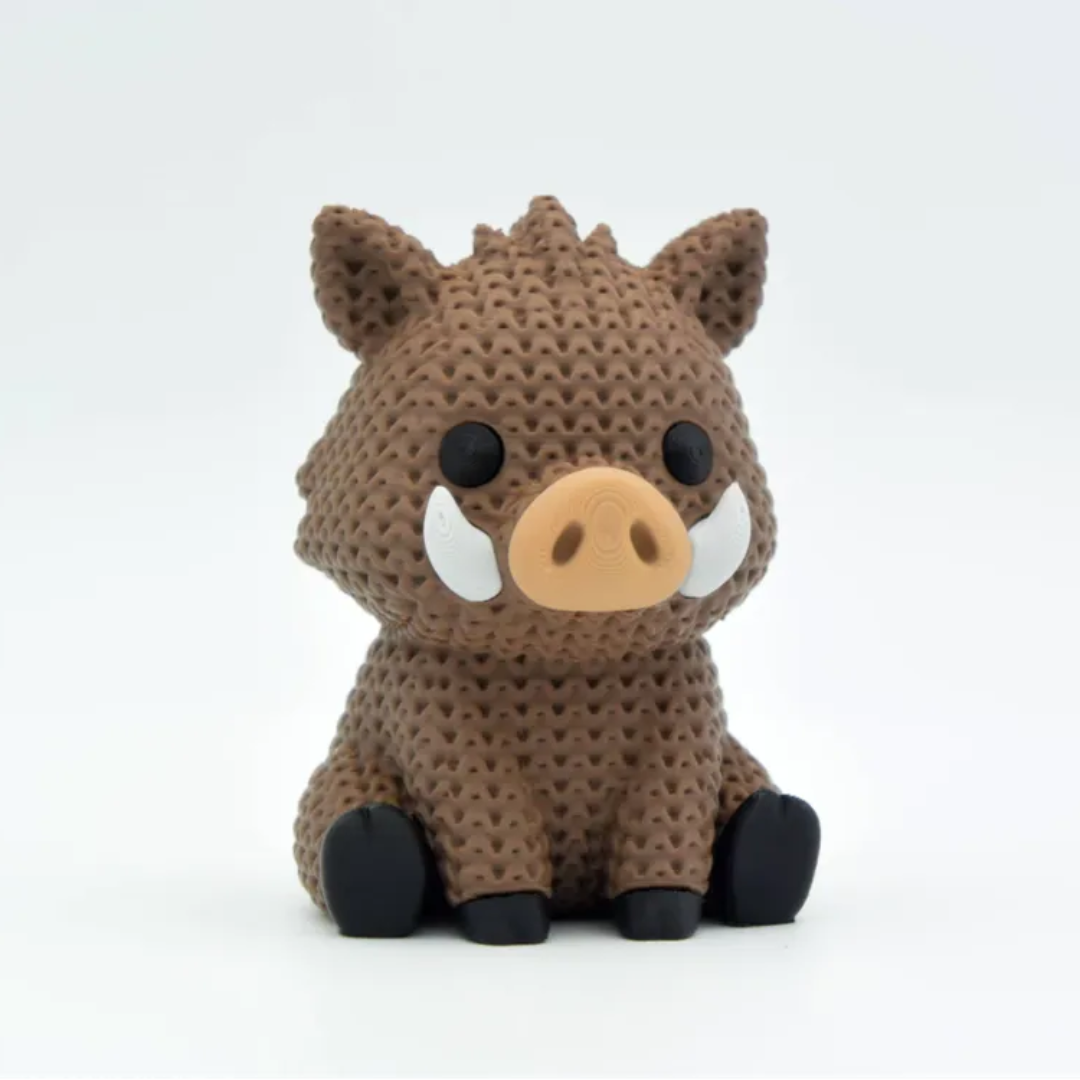 Knitted Warthog