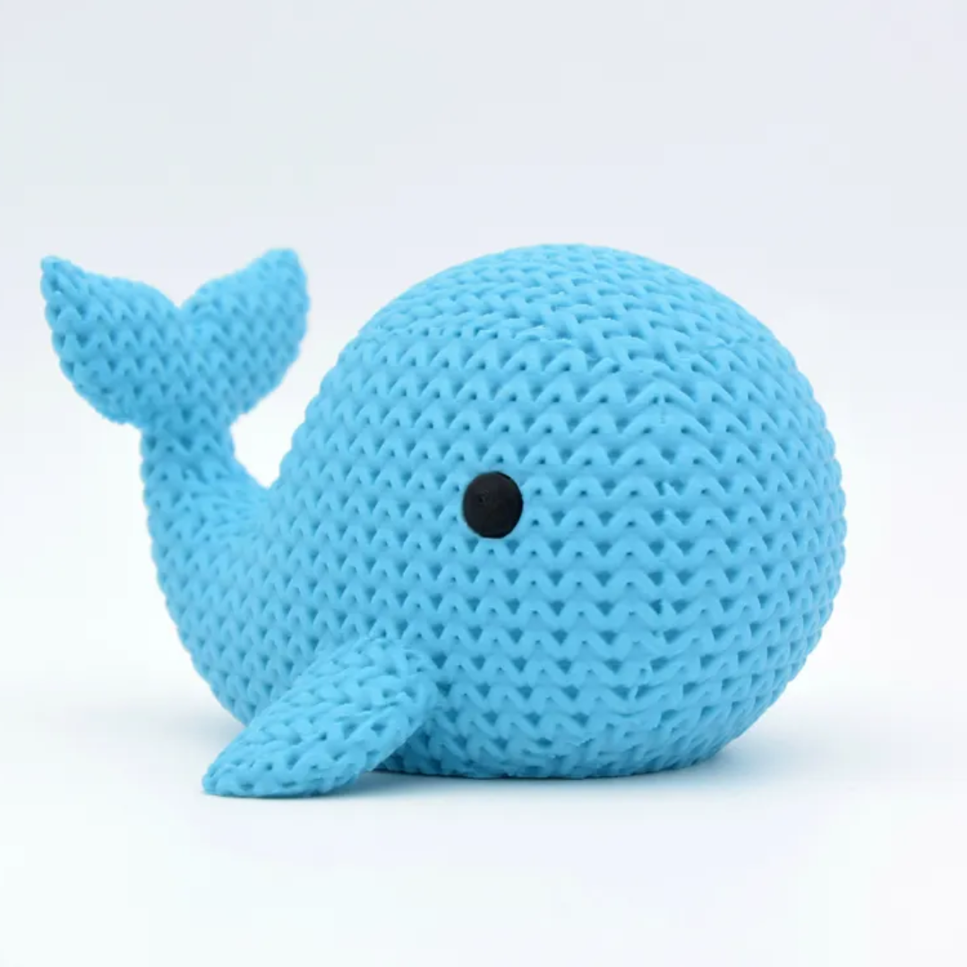 Knitted Whale