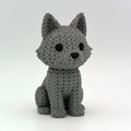 Knitted Wolf