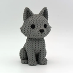 Knitted Wolf