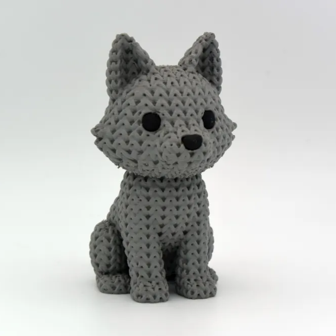 Knitted Wolf