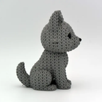 Knitted Wolf