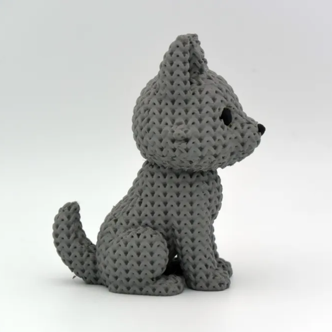 Knitted Wolf