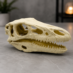 Velociraptor skull replica 