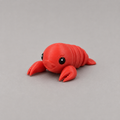 Teeny Lobster 3D printed figure