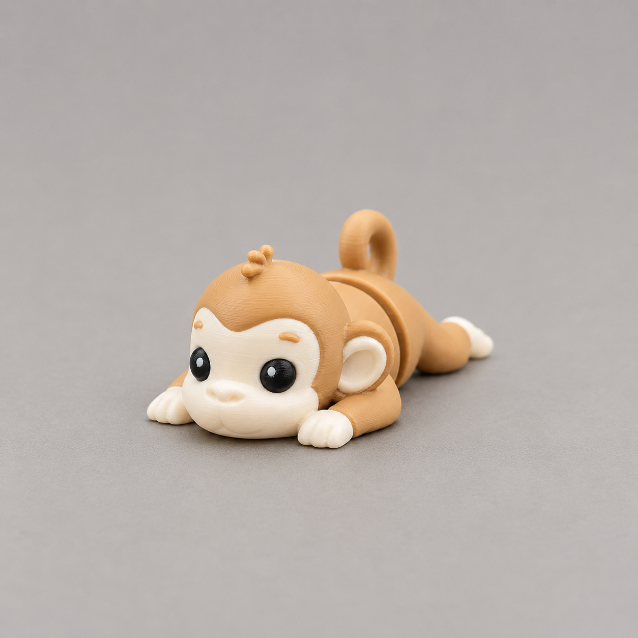 Teeny Monkey 3D printed figure