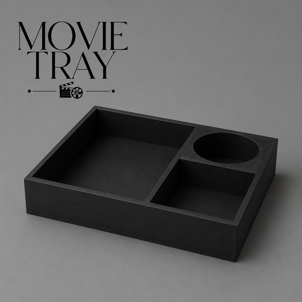 Movie Snack Tray empty
