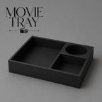Movie Snack Tray empty