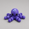 Teeny Octopus 3D printed figure with articulated legs