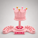 PLouise Crown Lip Oil & Keychain Display Stand no products on them