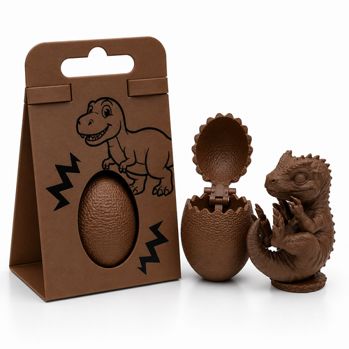 Creature Eggs – Pachycephalosaurus 3d printed egg