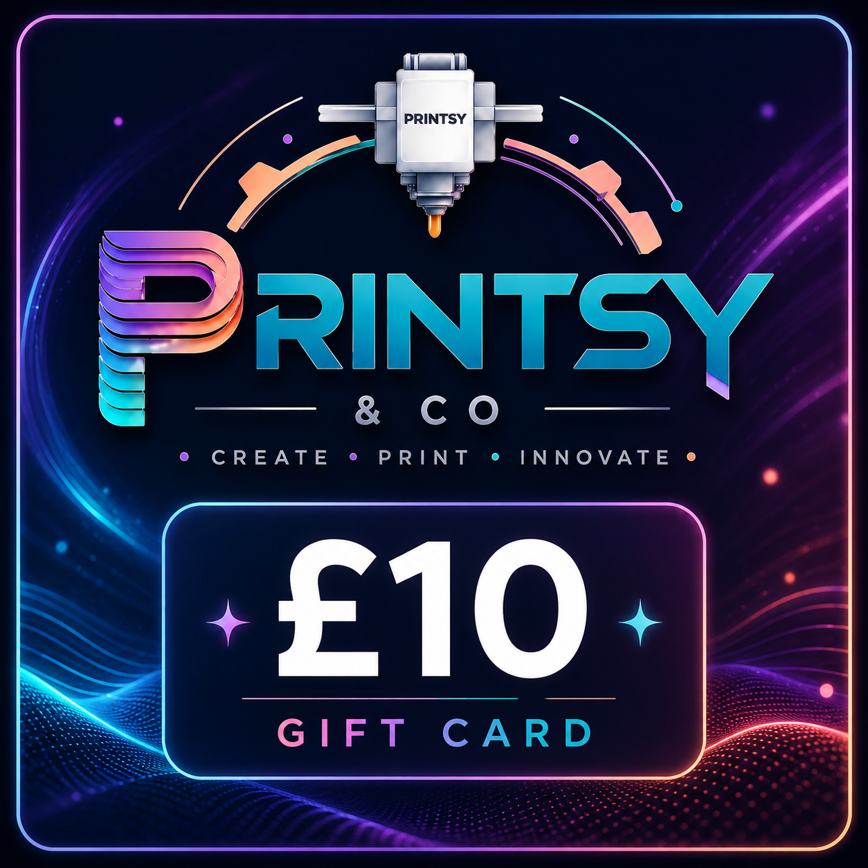 Printsy&Co Gift Card £10
