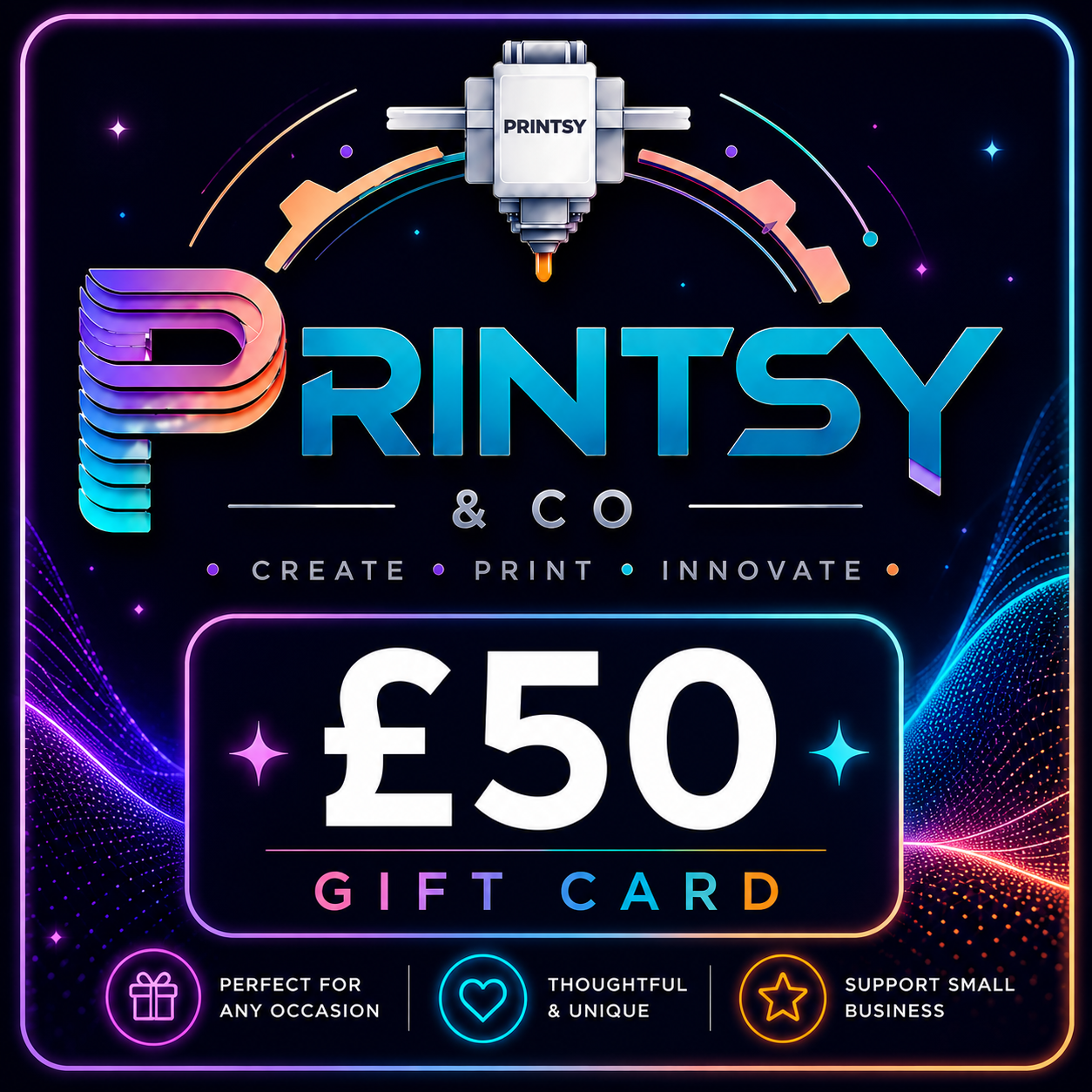 Printsy&Co Gift Card £50