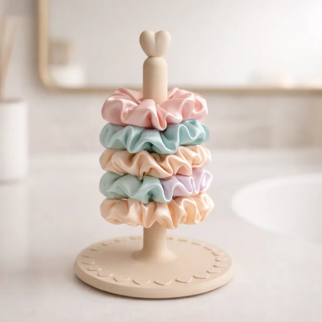 Scrunchie Holder  – Love Heart Base