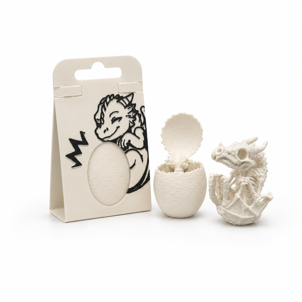 Creature Eggs – Skull 3d printed egg