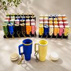 Stanley-Style Tumbler Keyring Family