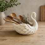 Swan Utensil & Storage Holder