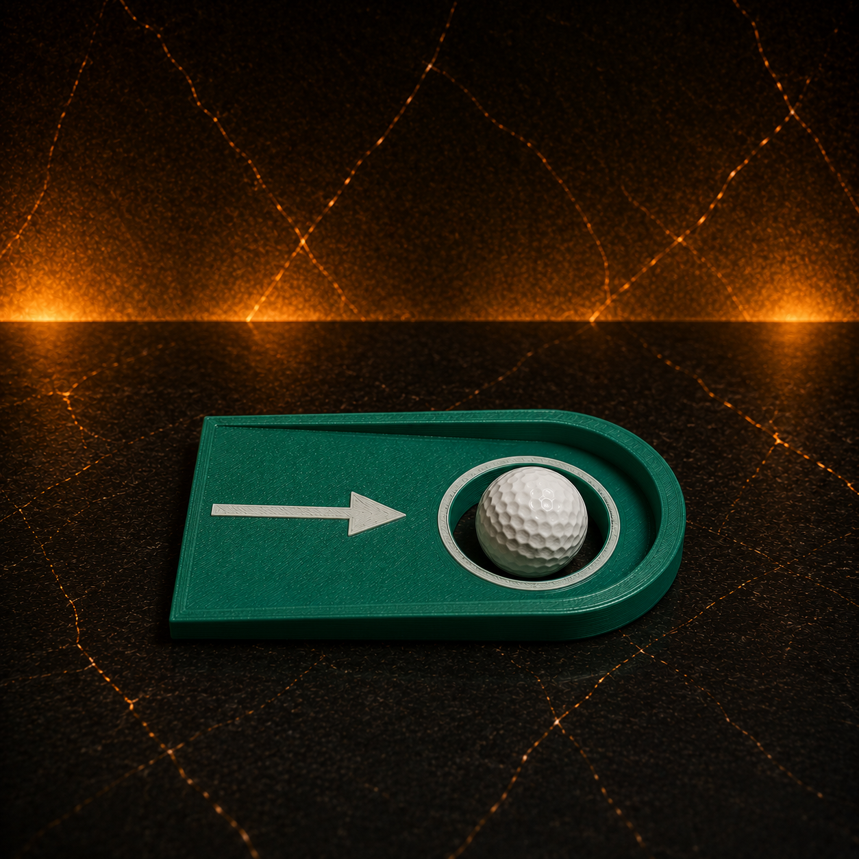 Gold Ball Putting Practice